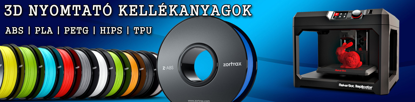 3D nyomtató kellékanyagok hatalmas választéka!