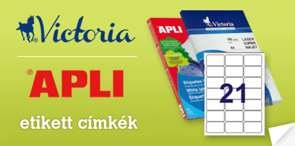 APLI, Victoria íves etikett címkék