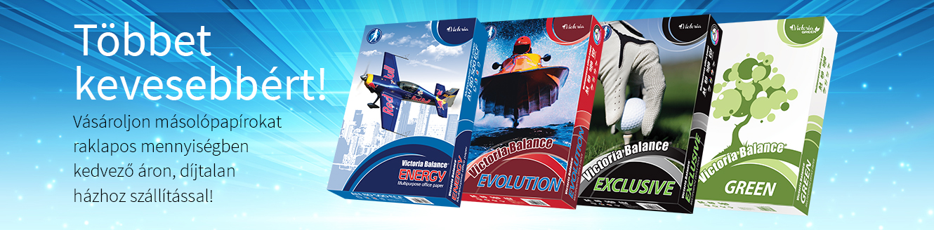 Másolópapírok raklapos mennyiségben kedvezményes áron!