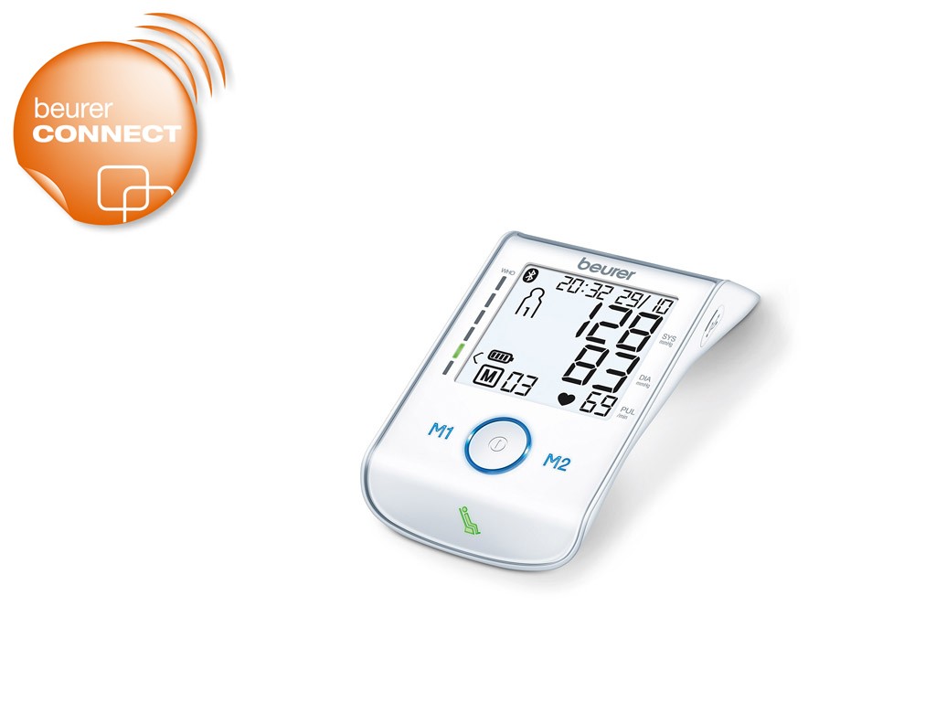 Beurer BM 85 Bluetooth felkaros vérnyomásmérő
