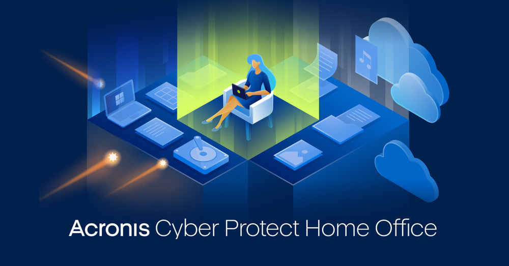 Acronis Cyber Protect Home Office Advanced Subscription 5 Computers + 500 GB Acronis Cloud Storage - 1 year Subscription ESD