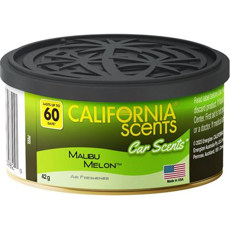 Autóillatosító konzerv, 42 g, CALIFORNIA SCENTS Malibu Melon