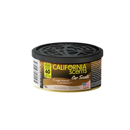 Autóillatosító konzerv, 42 g, CALIFORNIA SCENTS Capistrano Coconut