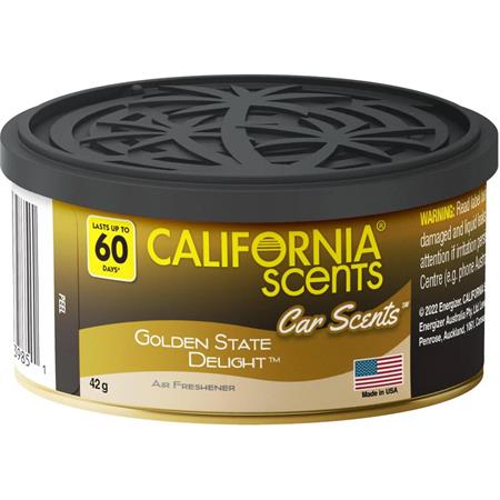 Autóillatosító konzerv, 42 g, CALIFORNIA SCENTS Golden State Delight