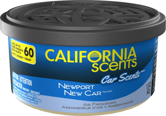 Autóillatosító konzerv, 42 g, CALIFORNIA SCENTS Newport New Car