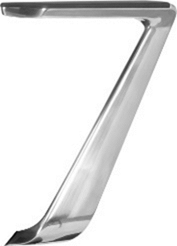 AR90 Luxi fix magasságú karfa forgószékekhez | alumínium
