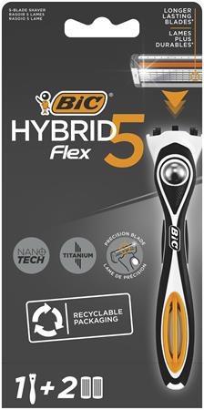 Férfi borotva BIC HYBRID 5 + 2 betéttel