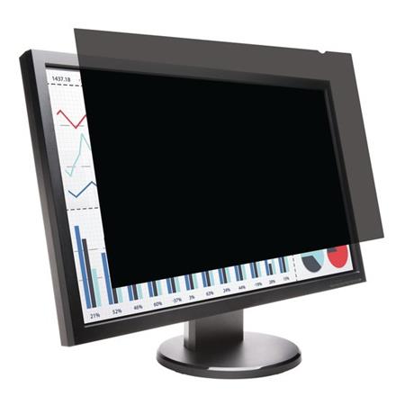 Monitorszűrő, betekintésvédelem, 21.5 16:9 monitorhoz, 477x268mm, levehető, KENSINGTON