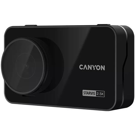 Autós fedélzeti kamera, 2,5K 2560x1440p, 5MP, CANYON DVR25GPS