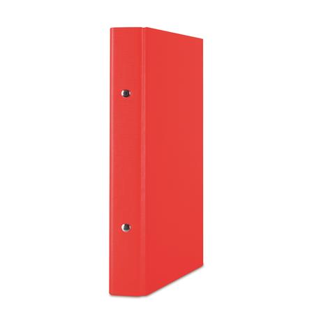 Gyűrűs könyv, 2 gyűrű, 30 mm, A5, PP/karton, DONAU, piros