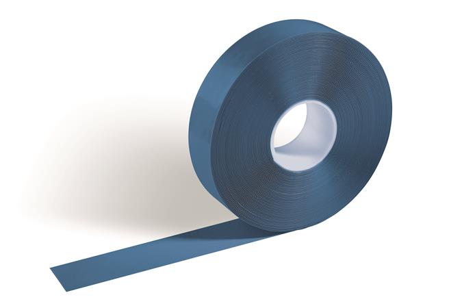 Jelölőszalag, 50 mm x 30 m, 0,5 mm, DURABLE, DURALINE , kék