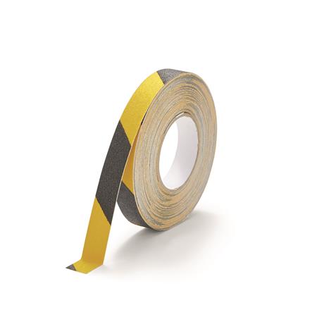 Csúszásgátló szalag, 2,5 cmx15 m, DURABLE DURALINE®, sárga-fekete