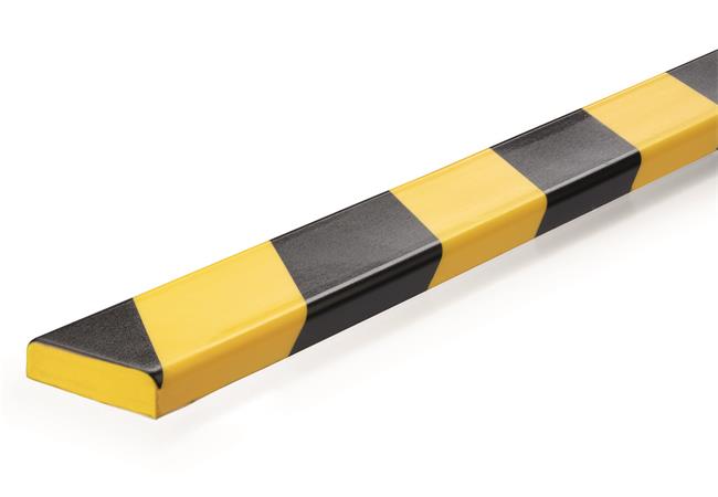 Felületvédő profil, DURABLE S10, sárga-fekete