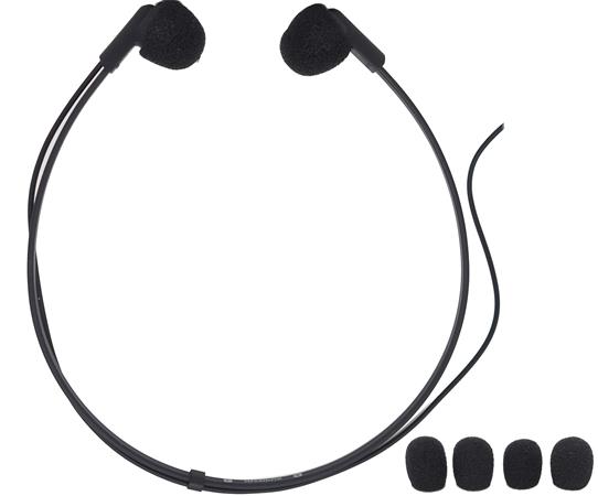 Fülhallgató diktafonhoz, sztereó, 3,5 mm jack csatlakozó, OLYMPUS E-103
