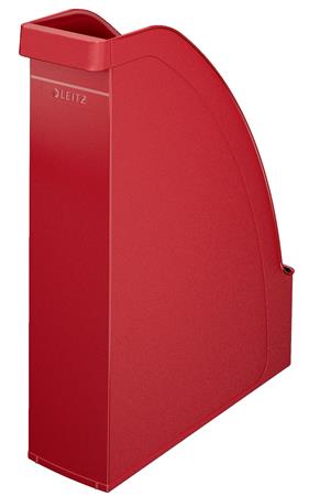Iratpapucs, műanyag, 70 mm, LEITZ Plus, piros