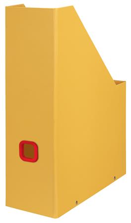 Iratpapucs, PP/karton, 95mm, LEITZ Cosy Click&Store, melegsárga