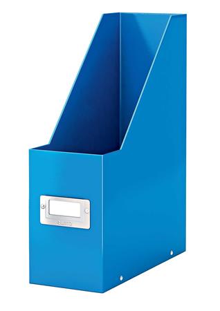 Iratpapucs, PP/karton, 95 mm, LEITZ Click&Store, kék