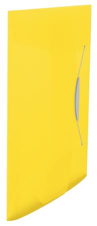 Gumis mappa, 15 mm, PP, A4, ESSELTE Vivida, sárga