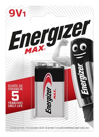 Elem, 9V, 1 db, ENERGIZER Max