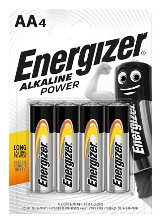 Elem, AA ceruza, 4 db, ENERGIZER Alkaline Power