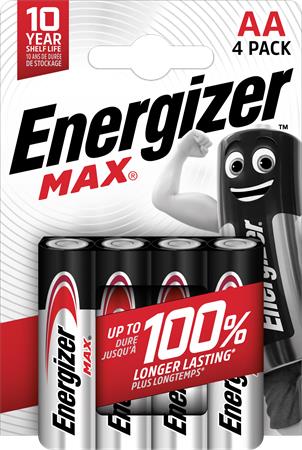 Elem, AA ceruza, 4 db, ENERGIZER Max