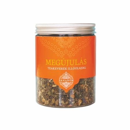 Teakeverék, illóolajjal, 50 g, PANAROM Megújulás