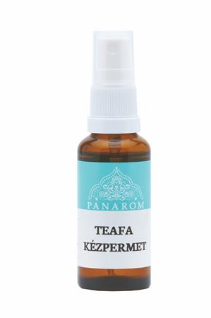 Kézfertőtlenítő permet, pumpás, 30 ml, PANAROM, teafa