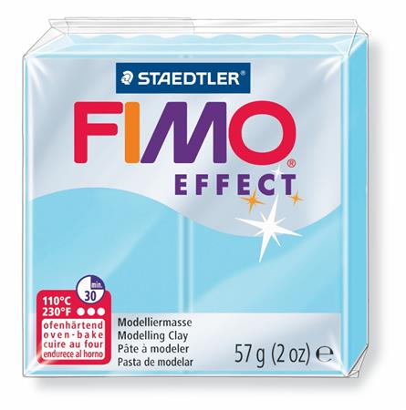 Gyurma, 57 g, égethető, FIMO Soft, pasztellvíz