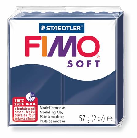 Gyurma, 57 g, égethető, FIMO Soft, Windsor kék