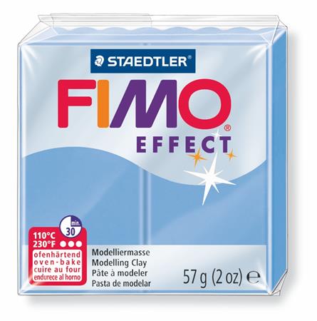 Gyurma, 57 g, égethető, FIMO Effect, kékachát