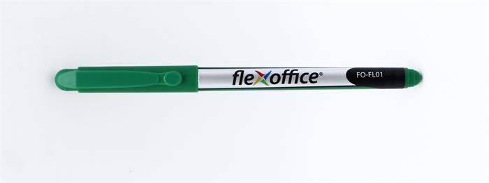 Tűfilc, 0,3 mm, FLEXOFFICE FL01, zöld