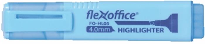 Szövegkiemelő, 1-4 mm, FLEXOFFICE HL05, kék