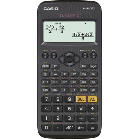 Számológép, tudományos, 379 funkció, CASIO FX-82 CE X