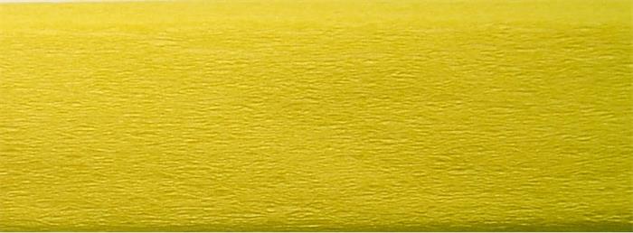 Krepp-papír, 50x200 cm, COOL BY VICTORIA, citromsárga