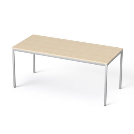 Általános asztal fémlábbal, 75x170 cm, MAYAH Freedom SV-40, juhar