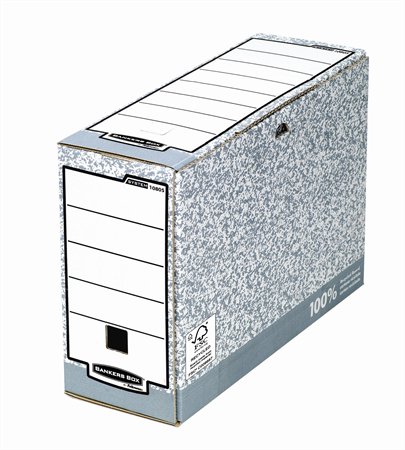 Archiválódoboz, 100 mm, BANKERS BOX® SYSTEM by FELLOWES®
