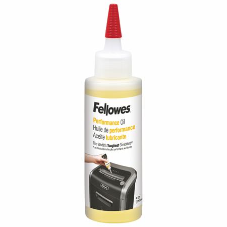 Karbantartó olaj iratmegsemmisítőhöz, 120 ml, FELLOWES Powershred