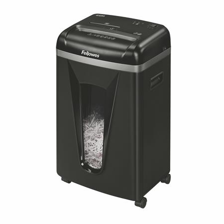 Fellowes Microshred® 450M iratmegsemmisítő | 2x12 mm mikrokonfetti | 9 lap | 22l kosár