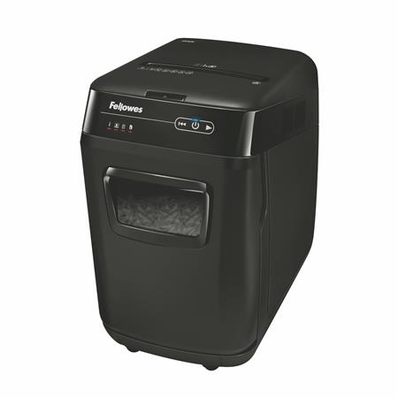 Fellowes AutoMax™ 200C automata iratmegsemmisítő | 4x38 mm konfetti | 180 lap | 32l kosár