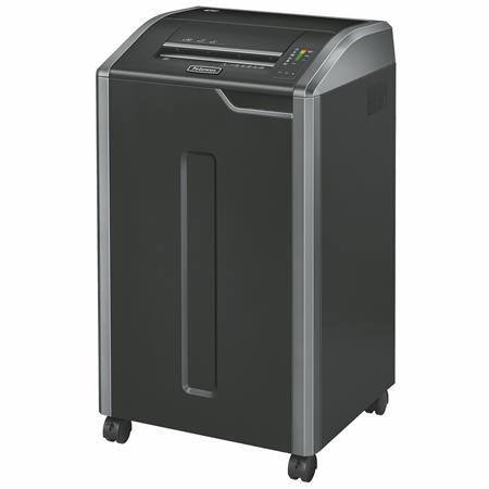 Fellowes Powershred® 425Ci iratmegsemmisítő | 4x30 mm konfetti | 30 lap | 121l kosár