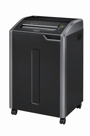 Fellowes Powershred® 485i iratmegsemmisítő | 5,8 mm csík | 37 lap | 142l kosár