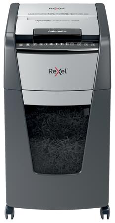 Rexel Optimum AutoFeed+ 300X automata iratmegsemmisítő | 4x26 mm konfetti | 300 lap | 60l kosár