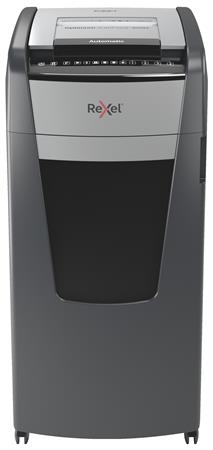 Rexel Optimum AutoFeed+ 600M automata iratmegsemmisítő | 2x15 mm mikrokonfetti | 600 lap | 110l kosár
