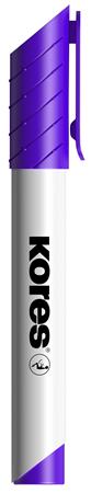 Tábla- és flipchart marker, 1-3 mm, kúpos, KORES K-Marker, lila