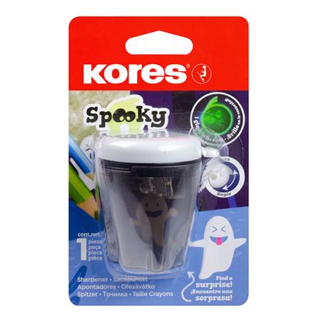 Hegyező, kétlyukú, tartályos, KORES Spooky 