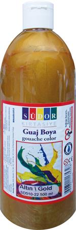 Tempera, 500 ml, Südor, metál arany