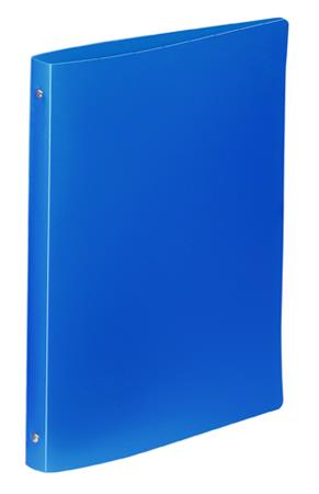 Gyűrűs könyv, 4 gyűrű, 25 mm, A4, PP, VIQUEL Essentiel, kék