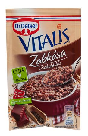 Zabkása, 60 g, DR. OETKER, Vitalis, csokoládés