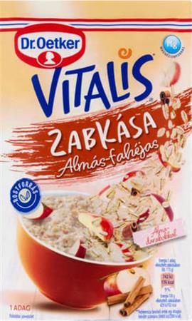 Zabkása, 48 g, DR. OETKER, Vitalis, almás-fahéjas