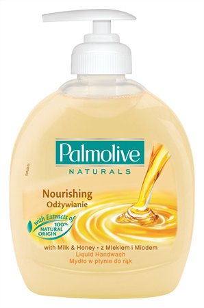 Folyékony szappan, 0,3 l, PALMOLIVE Nourishing Milk and Honey